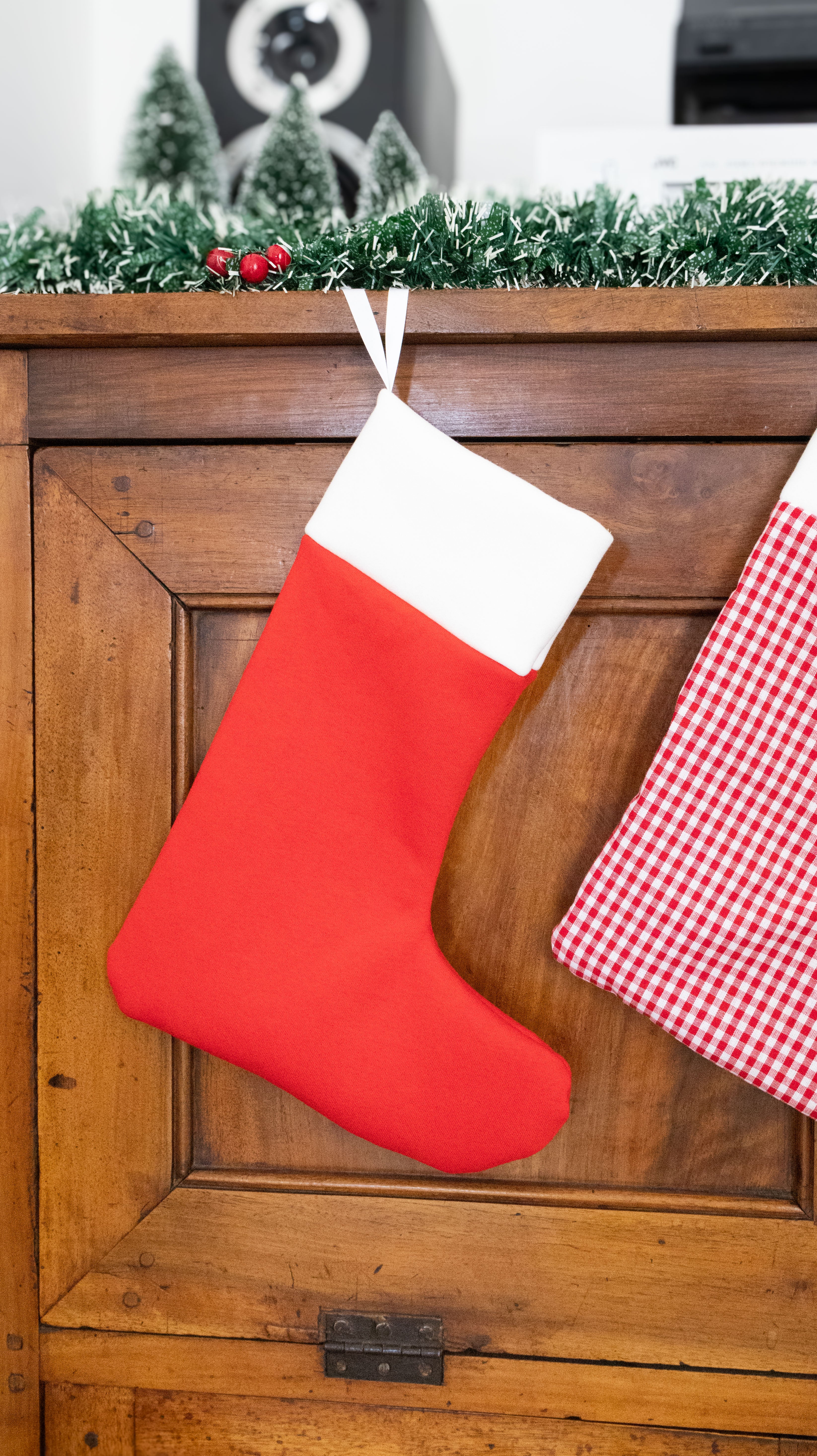 Chaussette de Noël décorative