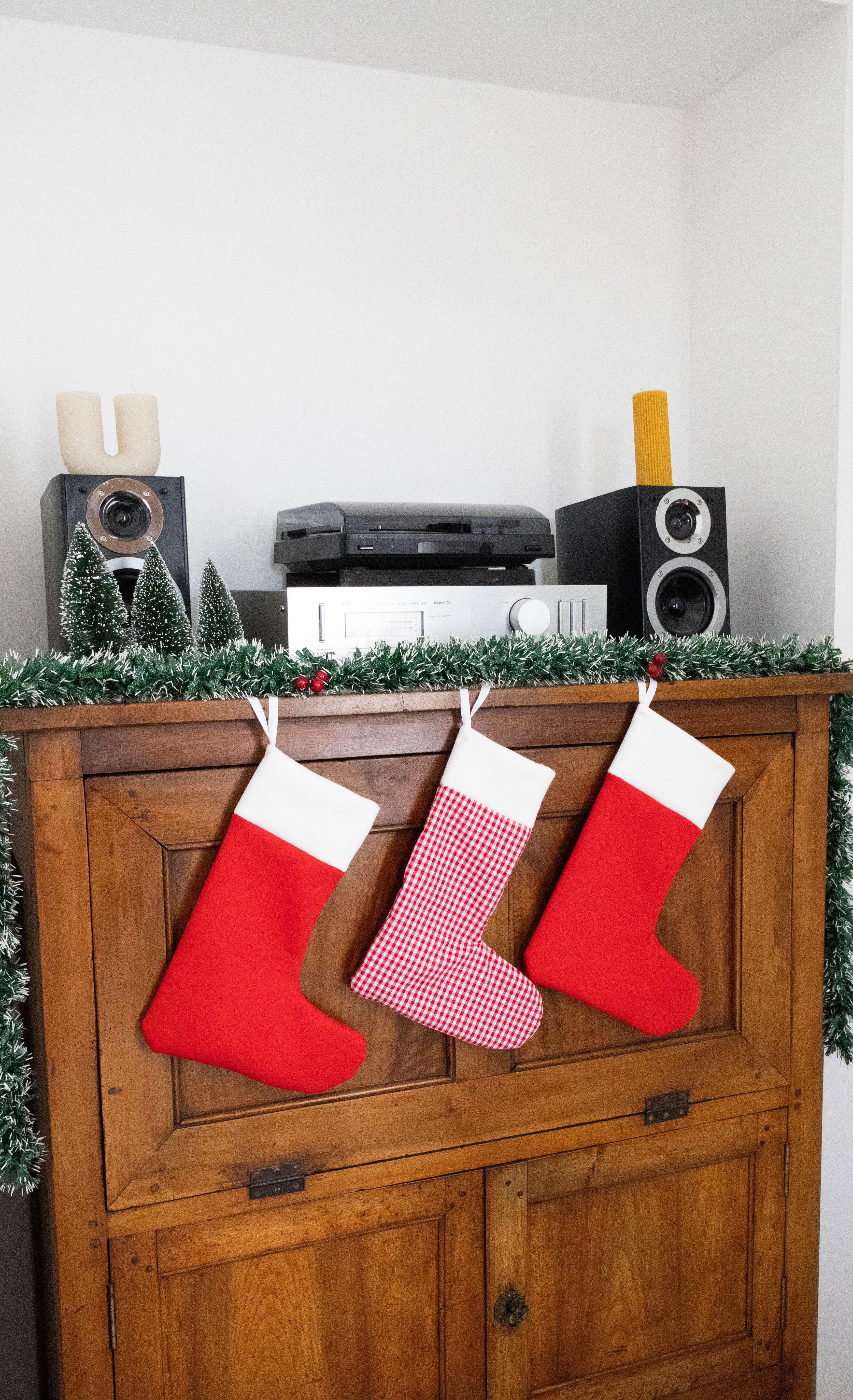 Chaussette de Noël décorative