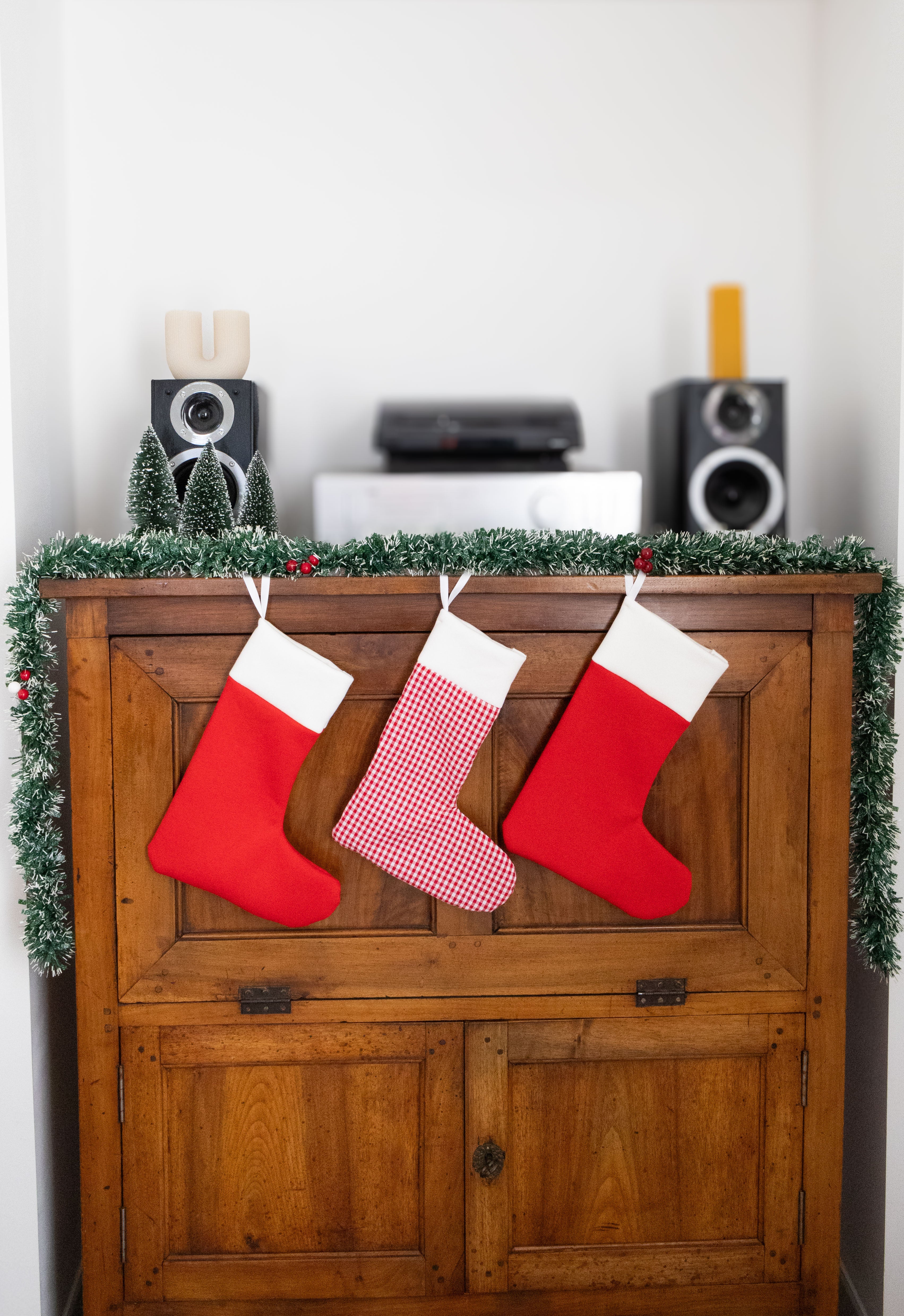 Chaussette de Noël décorative