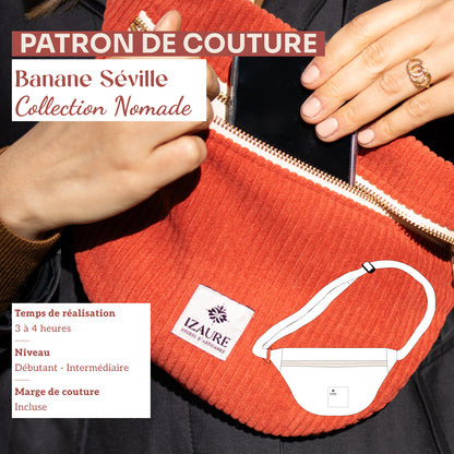 Banane Séville, patron de couture